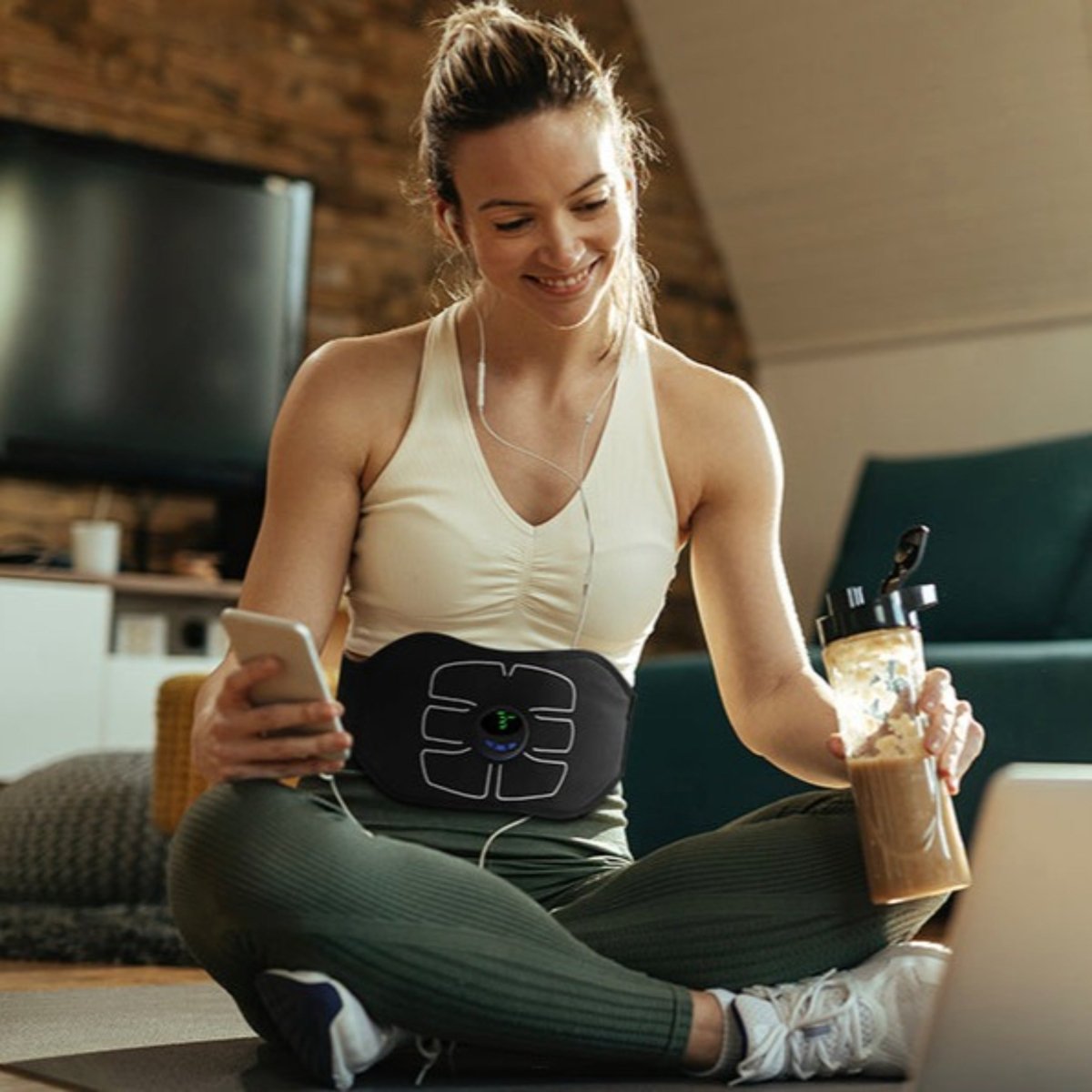 FlexTone Sculpt – Innovative EMS Abdominal Muscle Trainer