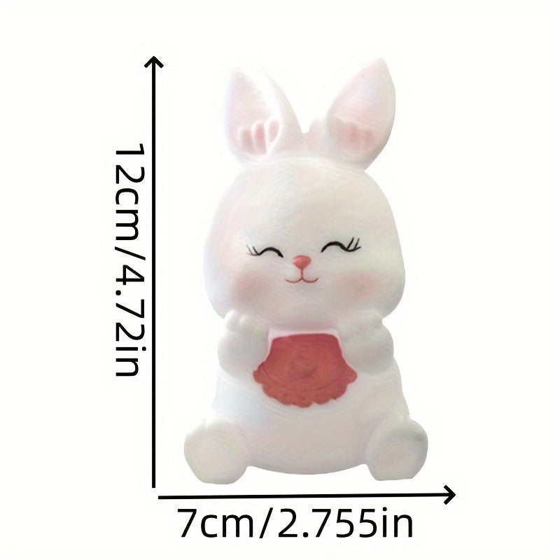 Cute Rabbit Family - Charming LED Table Lamp for Bedroom