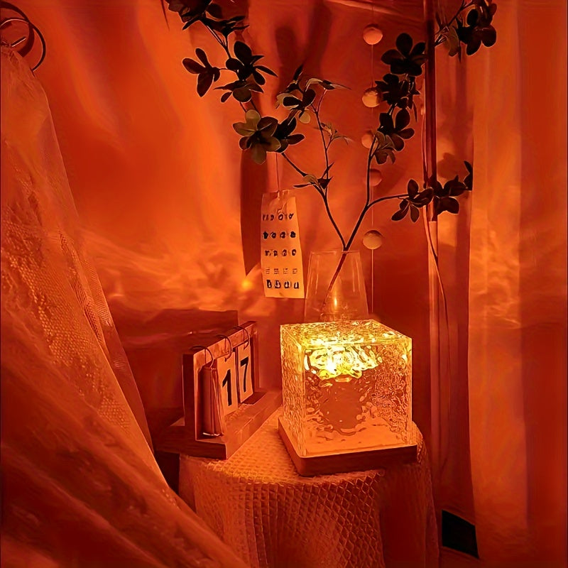 LumiGlow – Modern USB Night Light with Touch Control