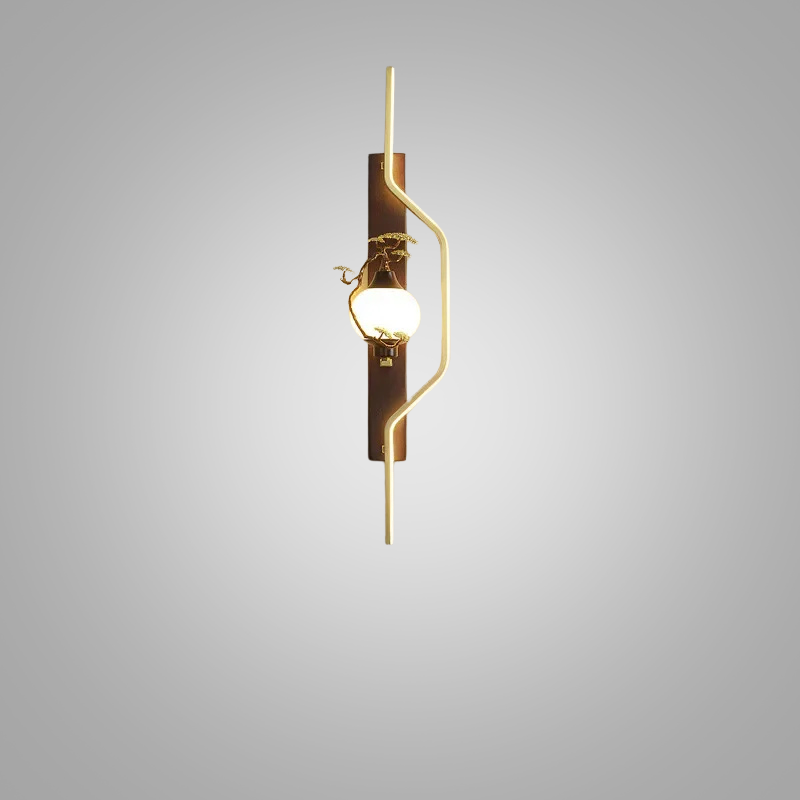 BrassGlow Wall Lamp - Elegant Brass Wall Lighting