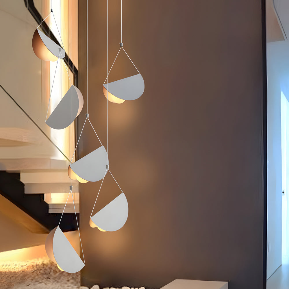 PureLuxe Pendant - Sleek White Linear Ceiling Light