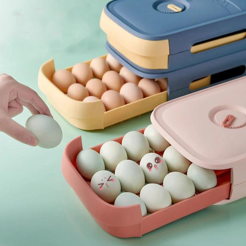 EggSafe Organizer - Stilig Förvaringslåda För Ägg
