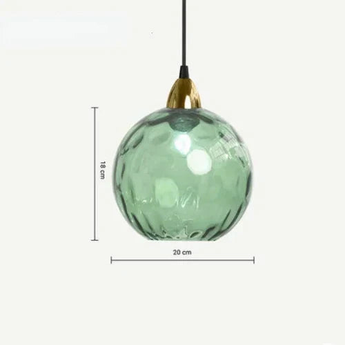 LumiSphere Pendant Lamp – Elegant Glass Ball Lighting