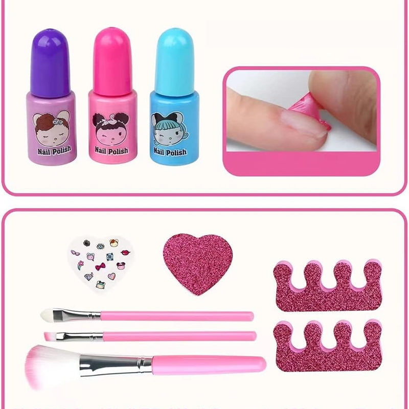 LittleGlam Set - Washable Makeup for Kids