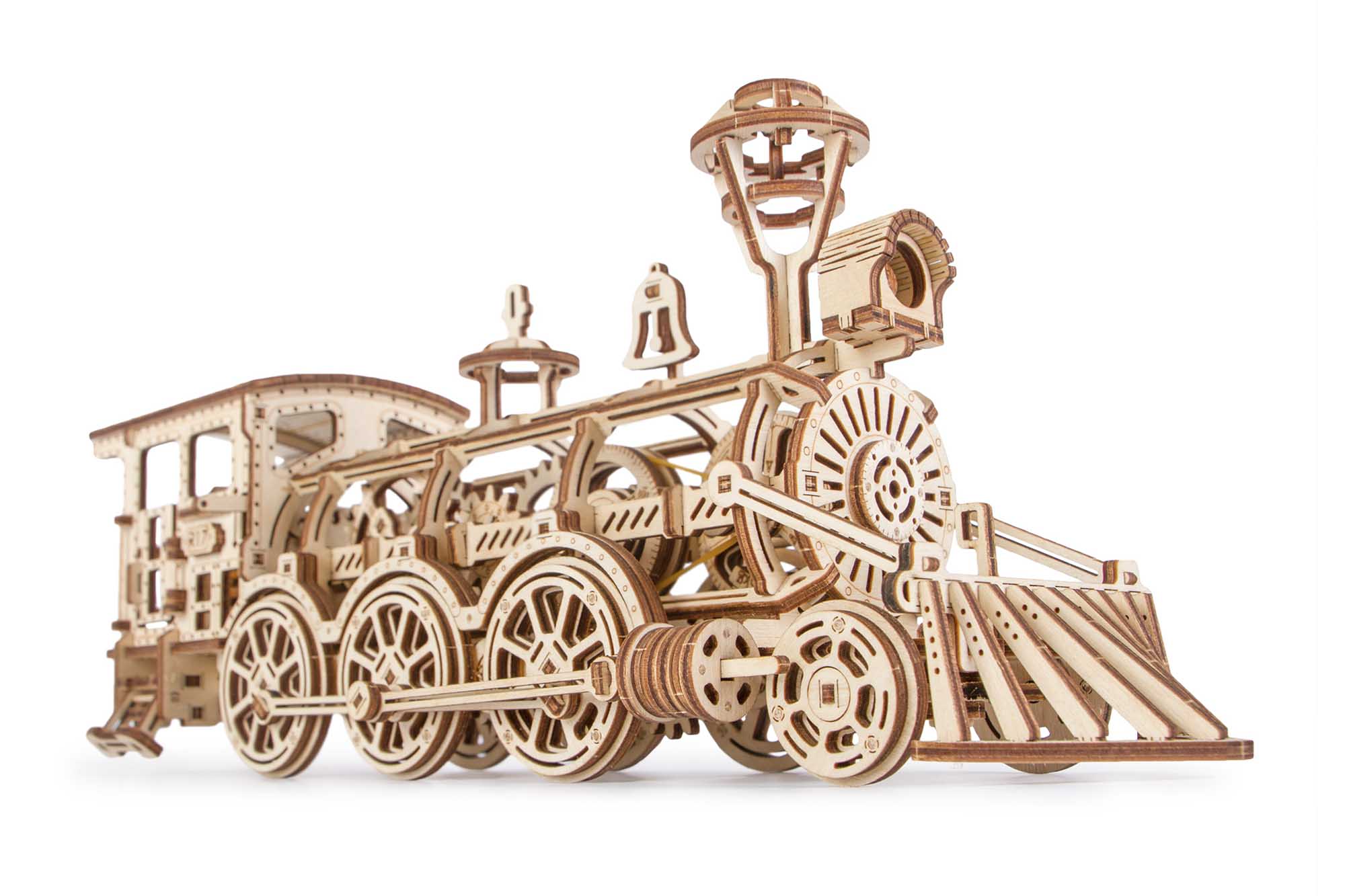 TrainCraft 3D Puzzle - Historic Locomotive with Wagon