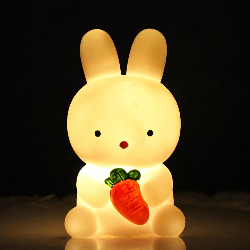 BunnyGlow – Söt LED nattlampa för atmosfär