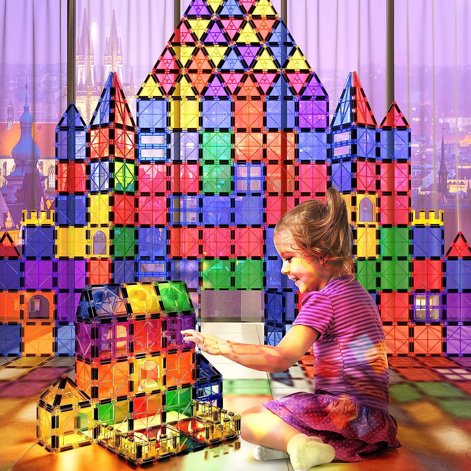 Montessori Magnetic Tiles - Discover Infinite Building Joy
