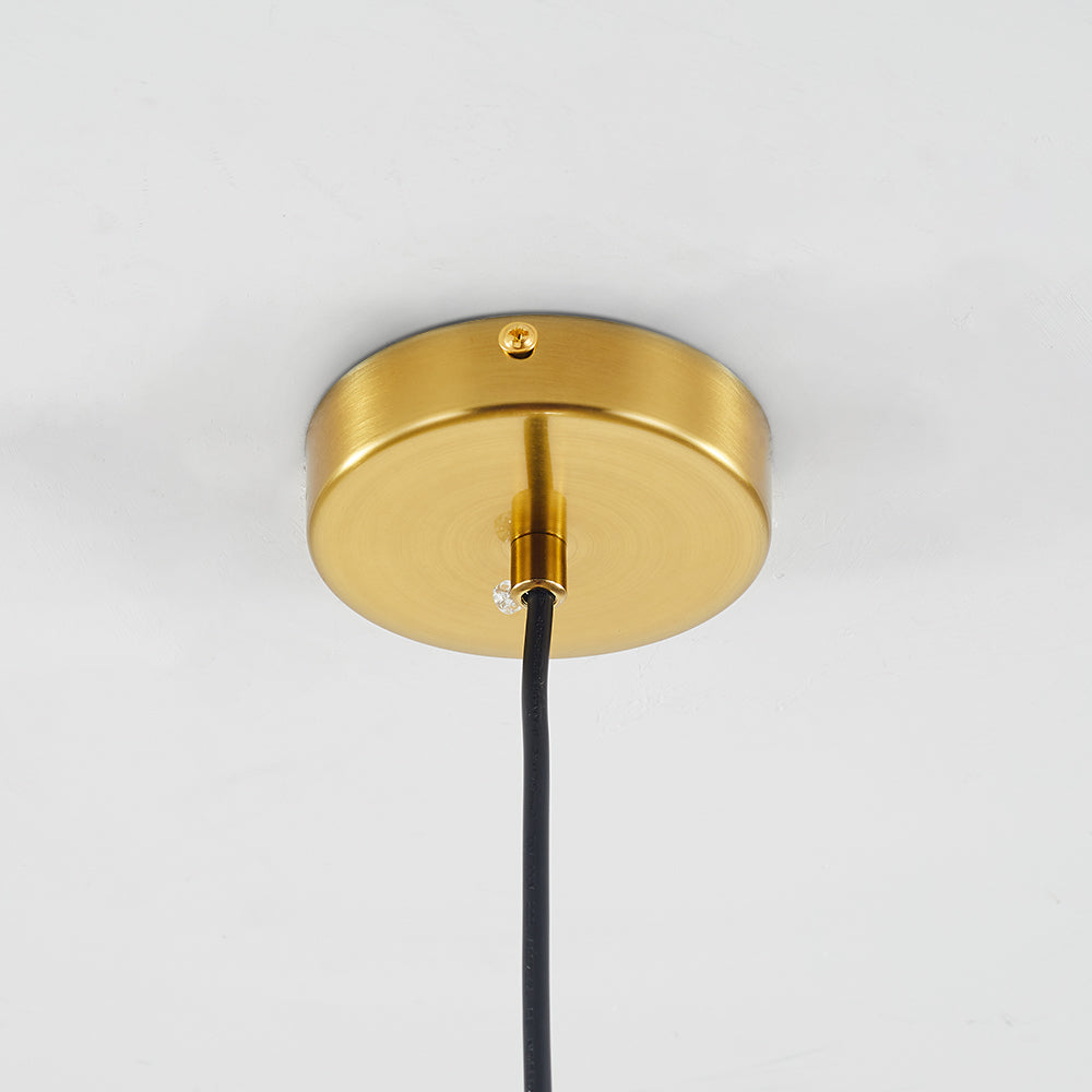 AmberGlow Pendant - Luxurious Ceiling Lamp for an Atmospheric Atmosphere