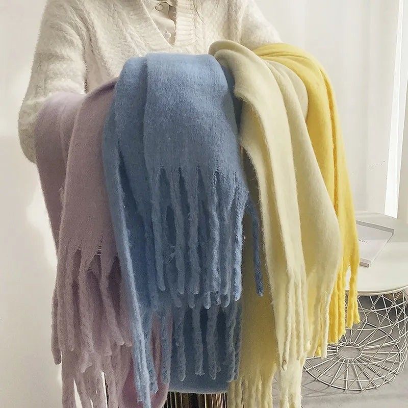 CashmereLuxe Scarf – Elegant och Supermjuk