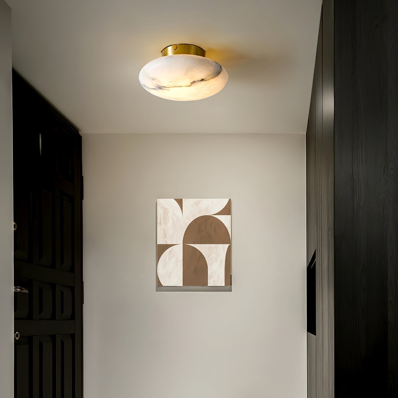 LumièreWand Lamp - Luxurious Minimalist Alabaster Wall Light