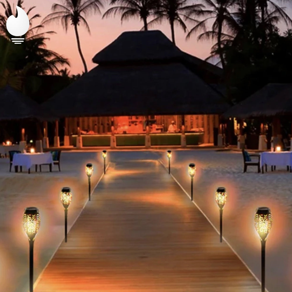 SolarGlow Garden Lighting – Elegant LED Garden Lighting