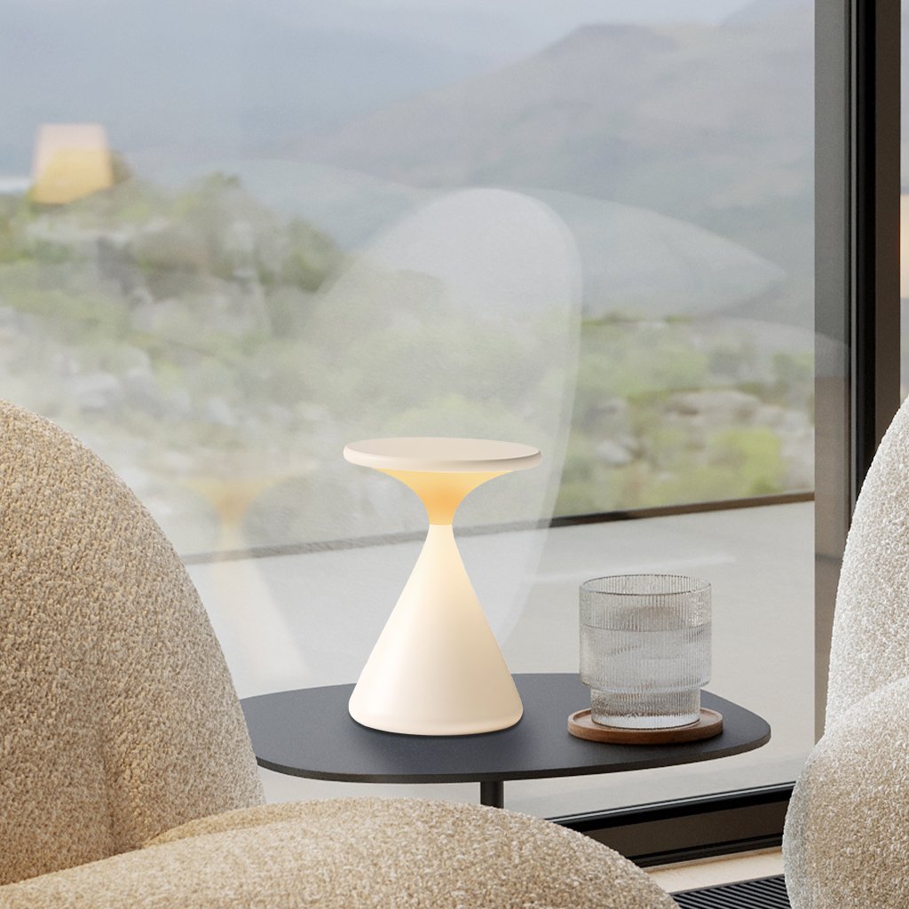 AéroLumi - Stylish Wireless Sabliervorm Lamp