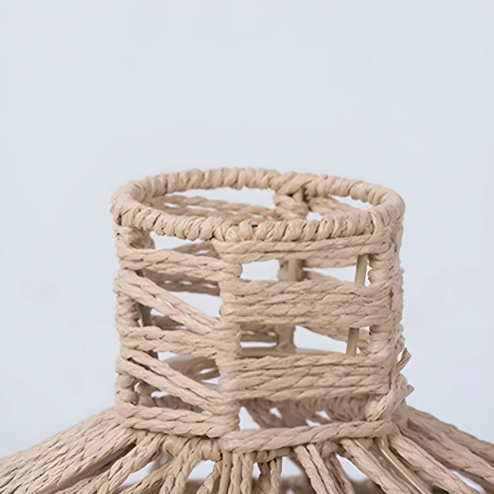 Elegant Vintage Rattan Pendant Lamp – Timeless Luxury for Every Room