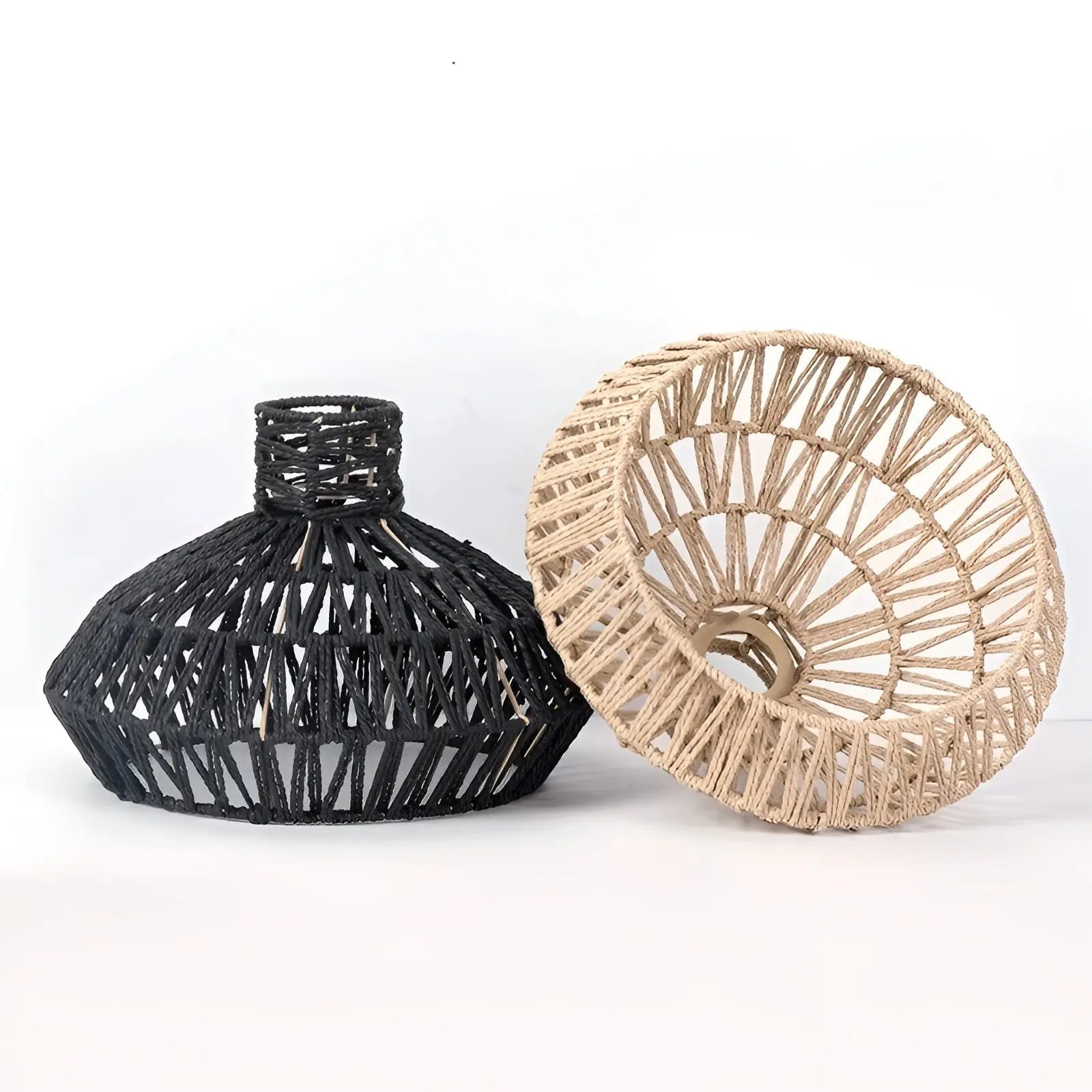 Elegant Vintage Rattan Pendant Lamp – Timeless Luxury for Every Room