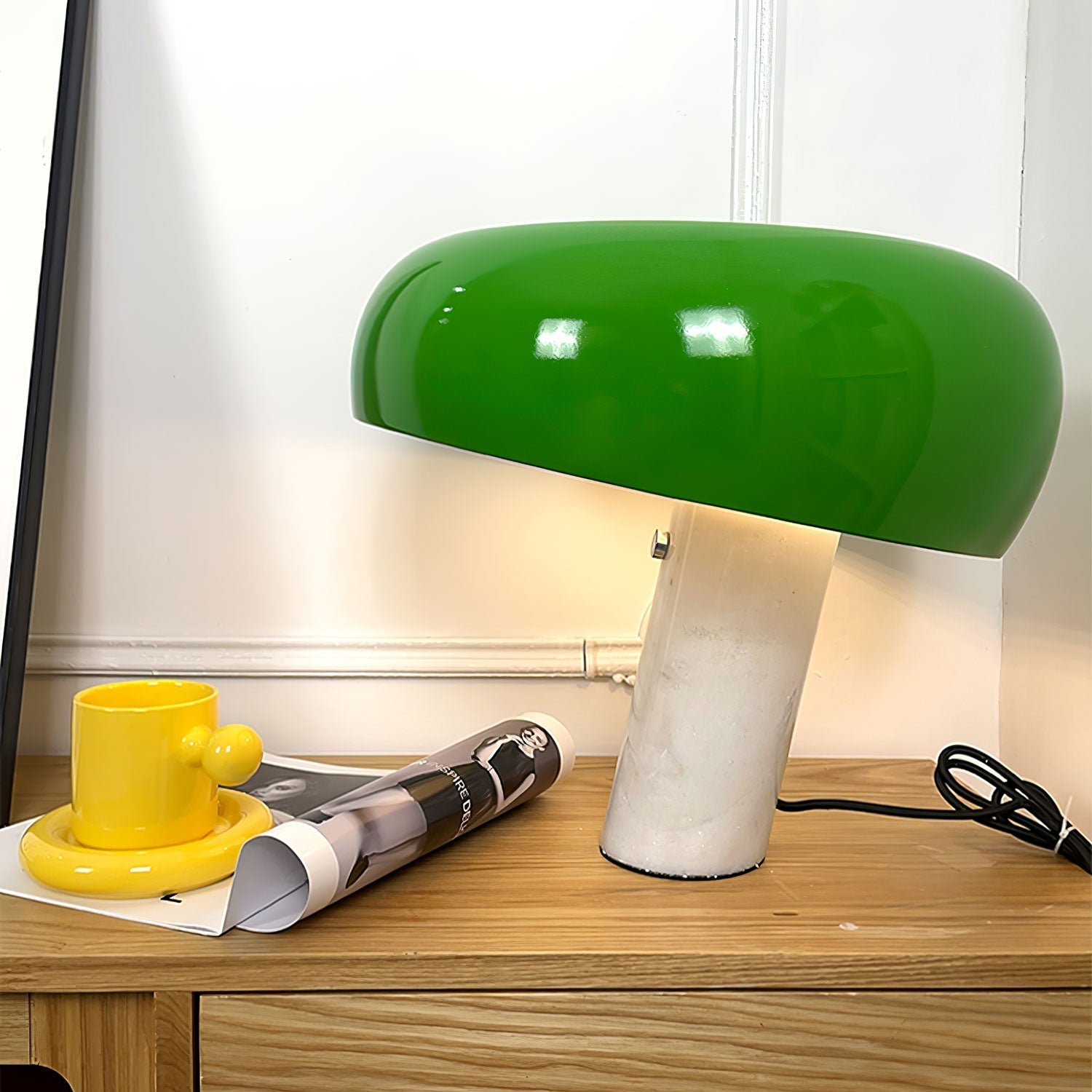 StoneGlow Table Lamp – Luxurious Marble Design Lighting