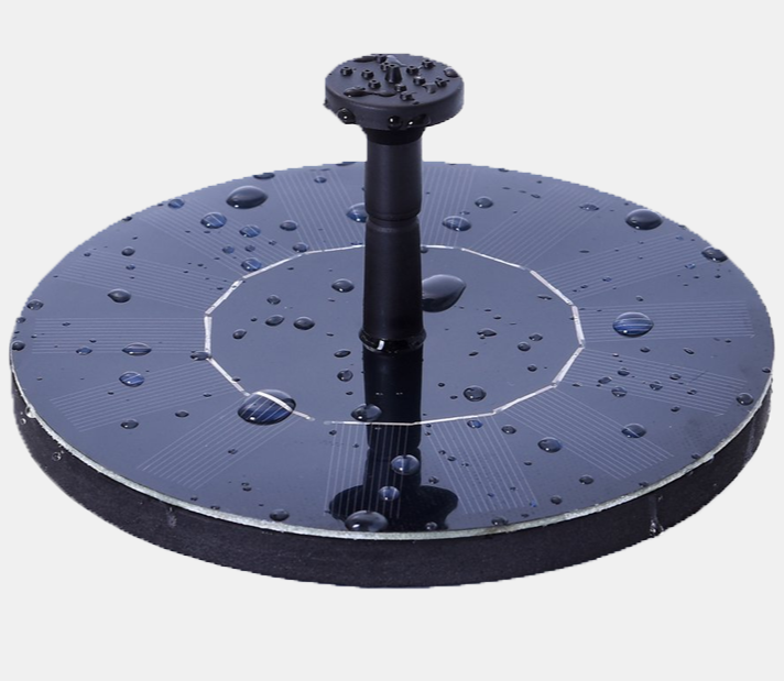Flowbee – Elegant solar fountain for garden music birds