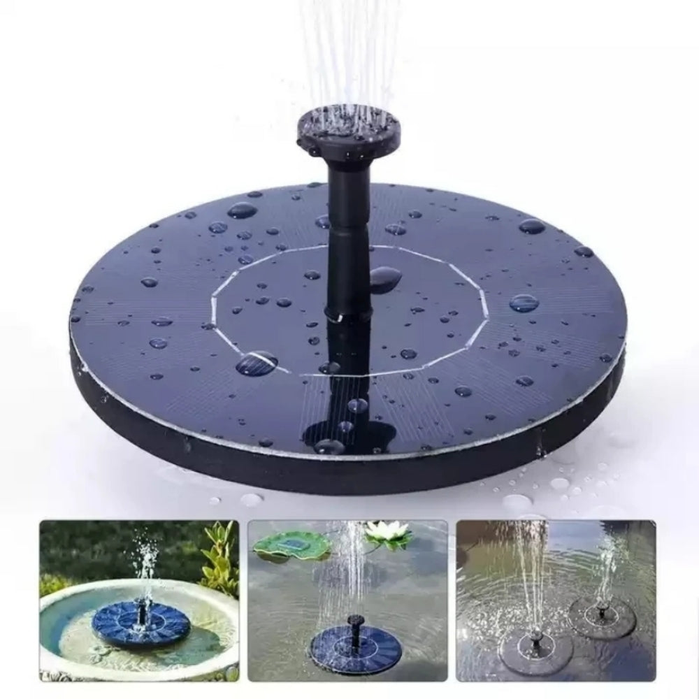 Flowbee – Elegant solar fountain for garden music birds