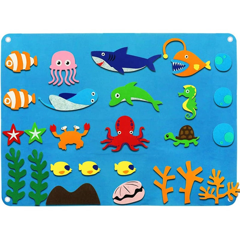 FeltPlay – Creative Felt Table for Toddlers' Playfulness