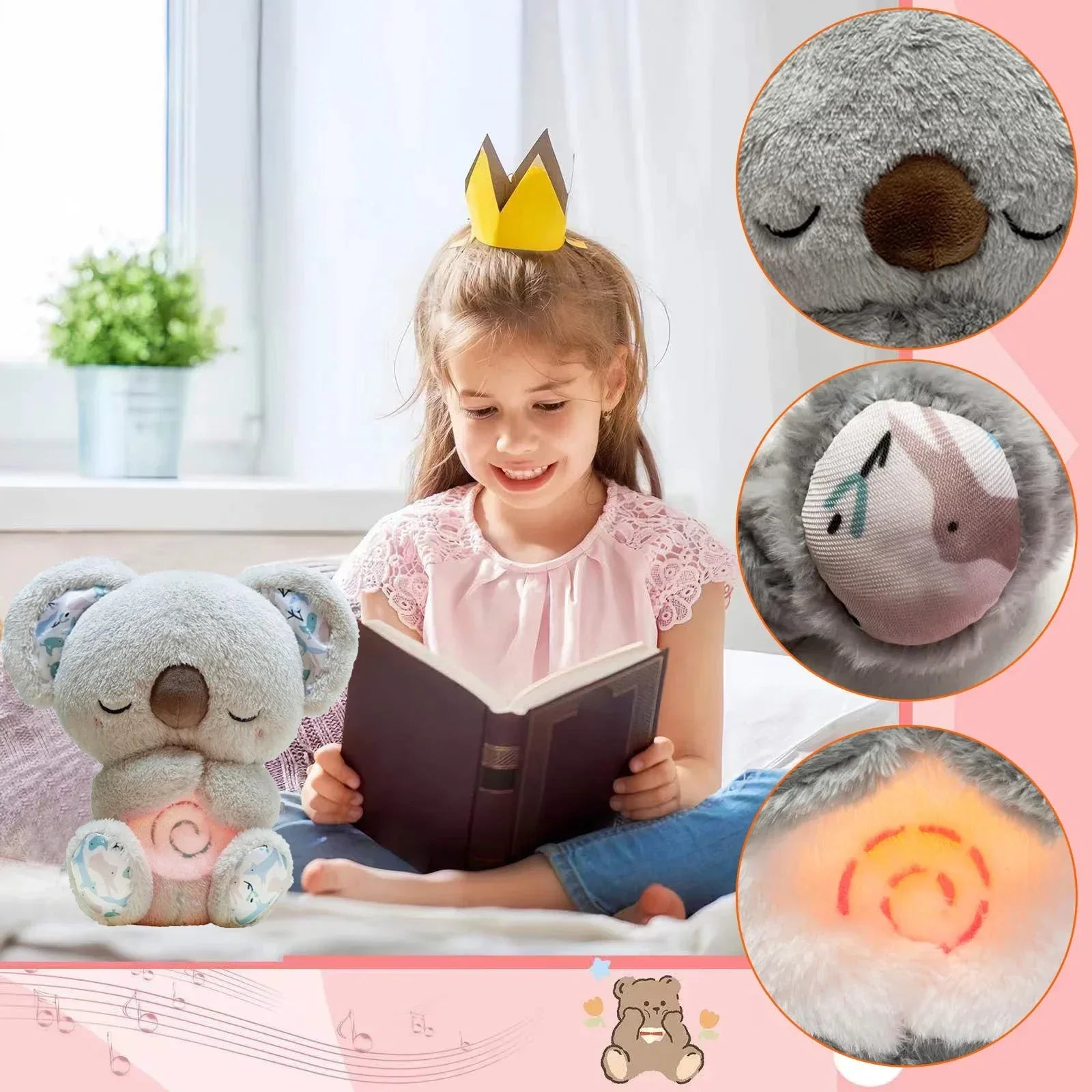 Calming Koala Cuddly Toy - With Calming Breathing Technique