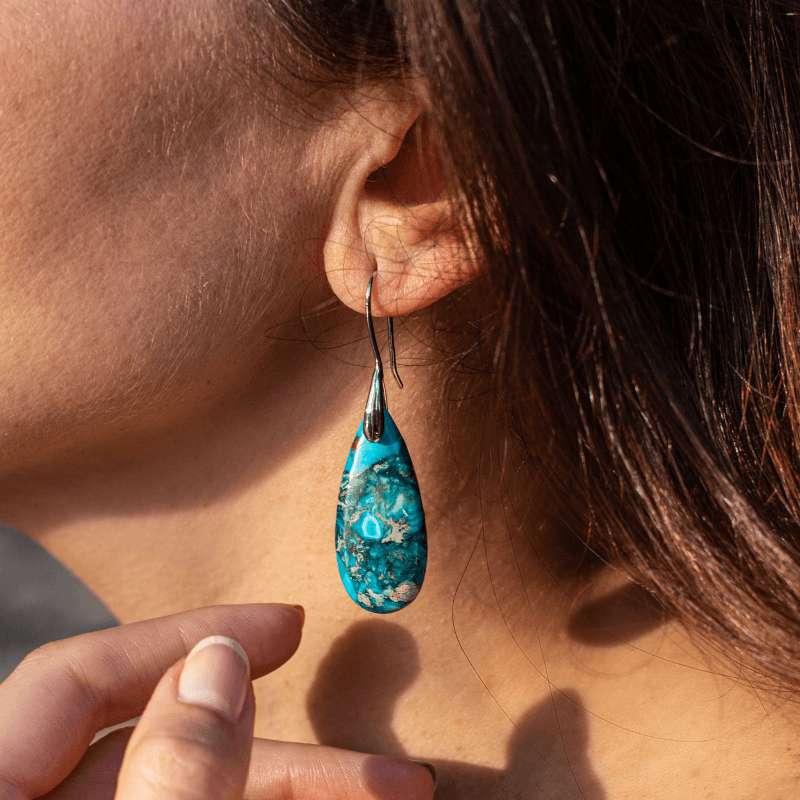 OceanGlow Earrings – Protective Energy from the Ocean