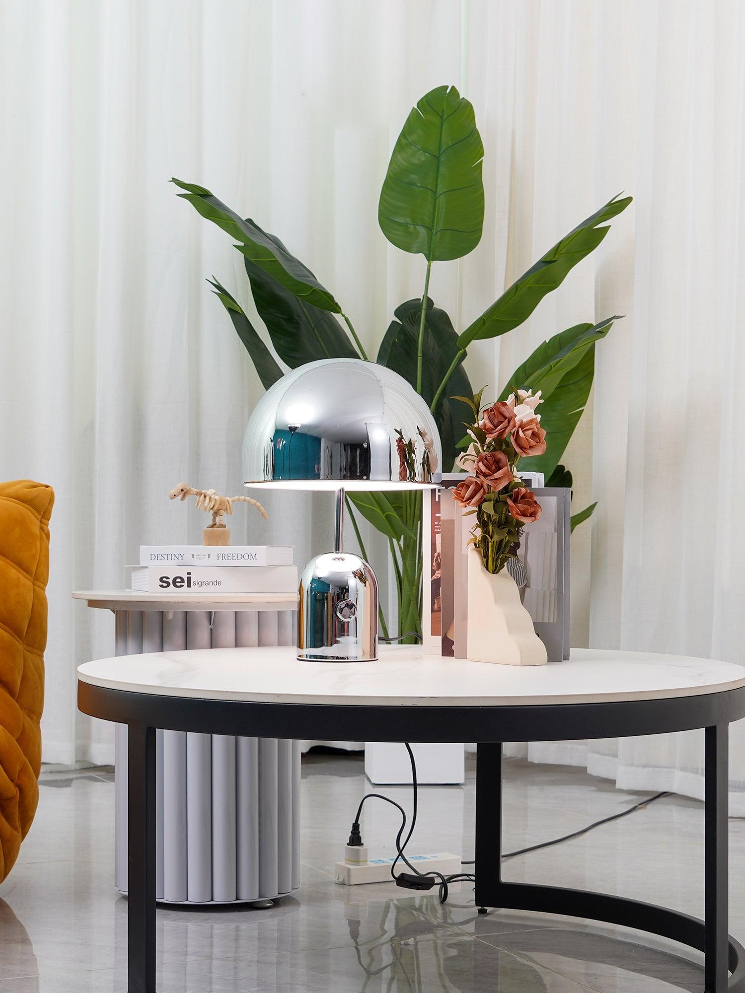 ChimeGlow Lamp - Bell-Shaped Elegance for the Home