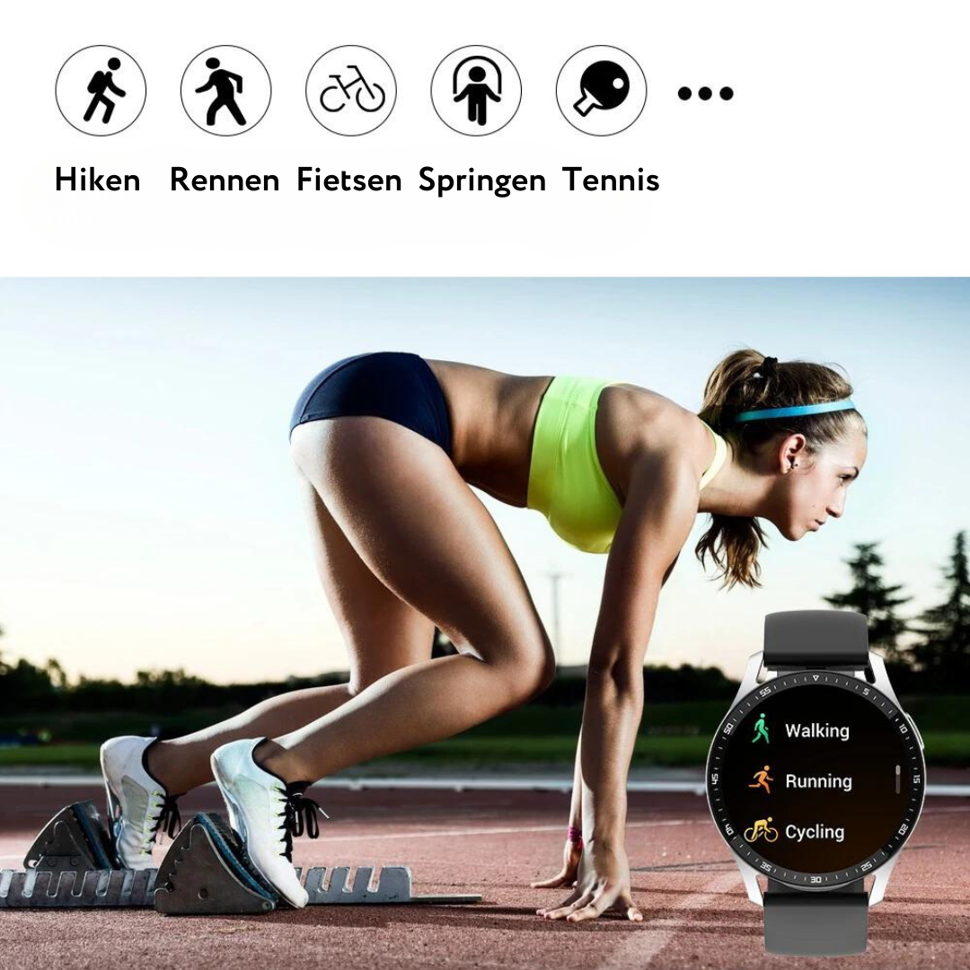 PowerPulse Elite - Stylish sports watch for top performance