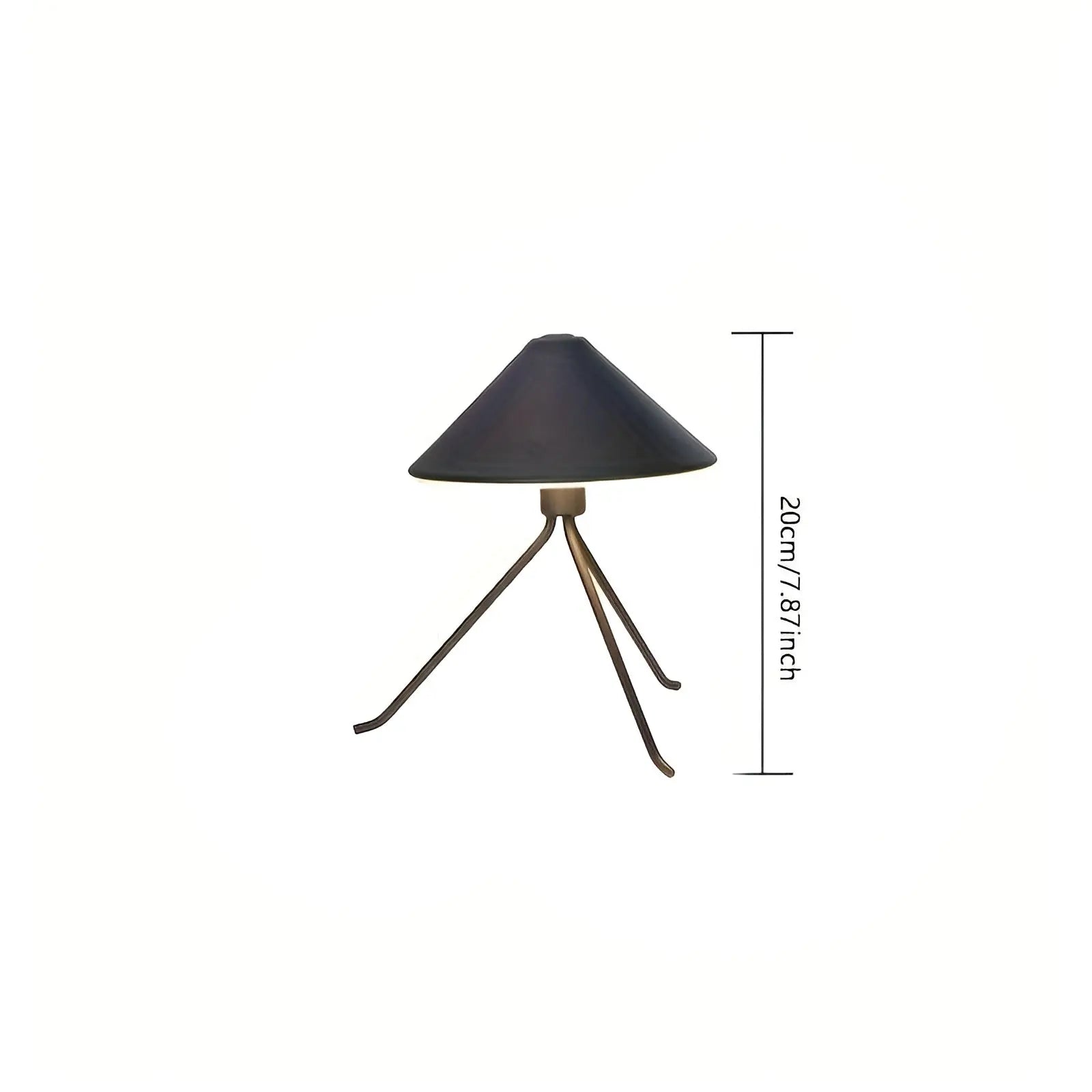 Eleganza Luxe Desk Lamp – USB Rechargeable LED Lighting with Chic Design in Black, Gold and Silver