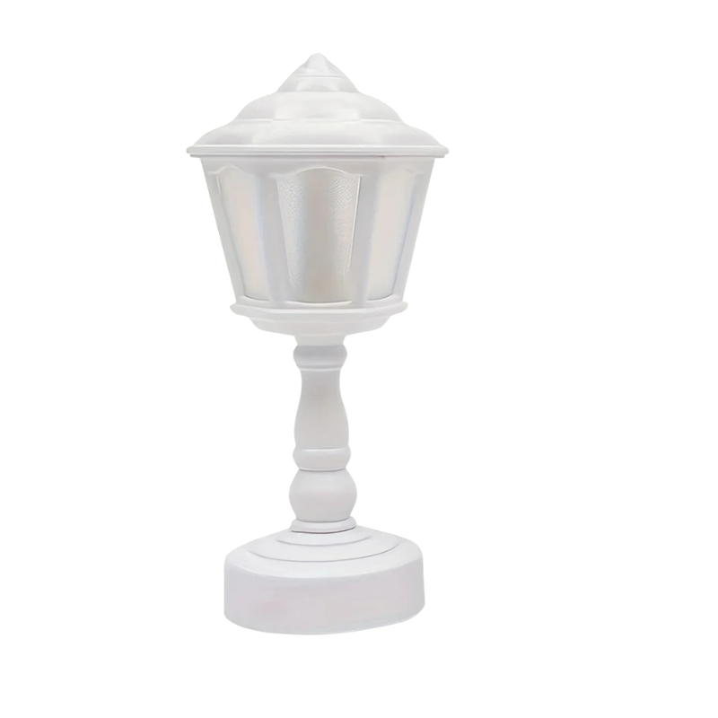 ChicGloed – Elegant Bordslampa med Geometrisk Design