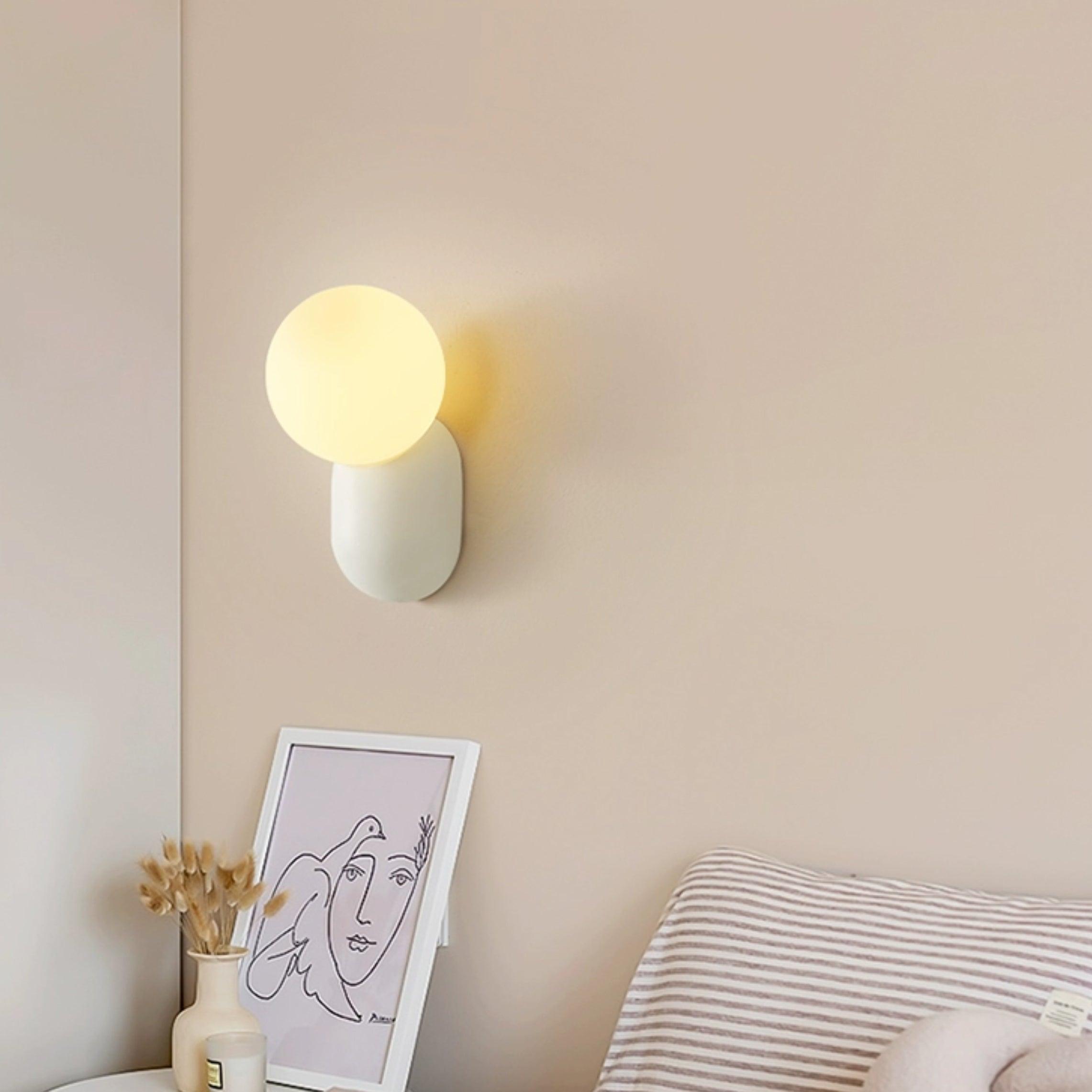 ChicGlow Resin Wall Lamp – Elegance and Energy Saving in One