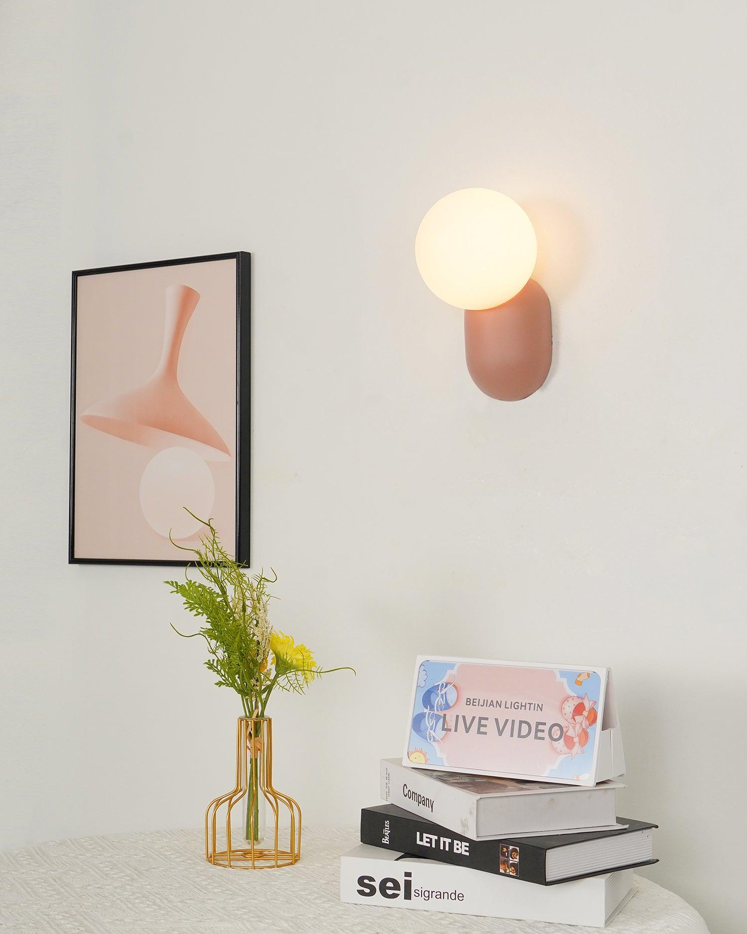 ChicGlow Resin Wall Lamp – Elegance and Energy Saving in One