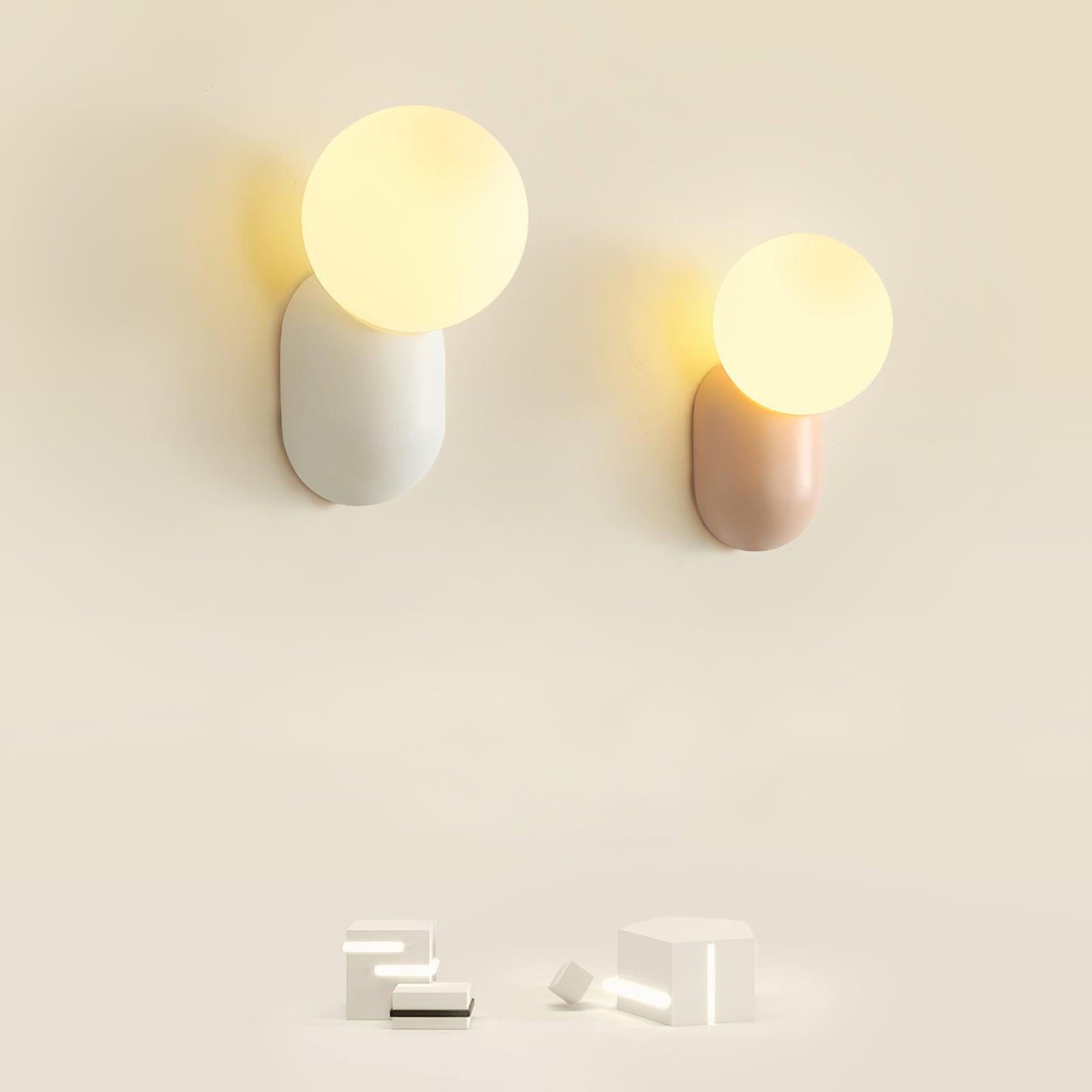 ChicGlow Resin Wall Lamp – Elegance and Energy Saving in One