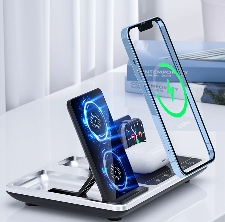 PowerPro Charger – 4-in-1 Wireless Charging Station