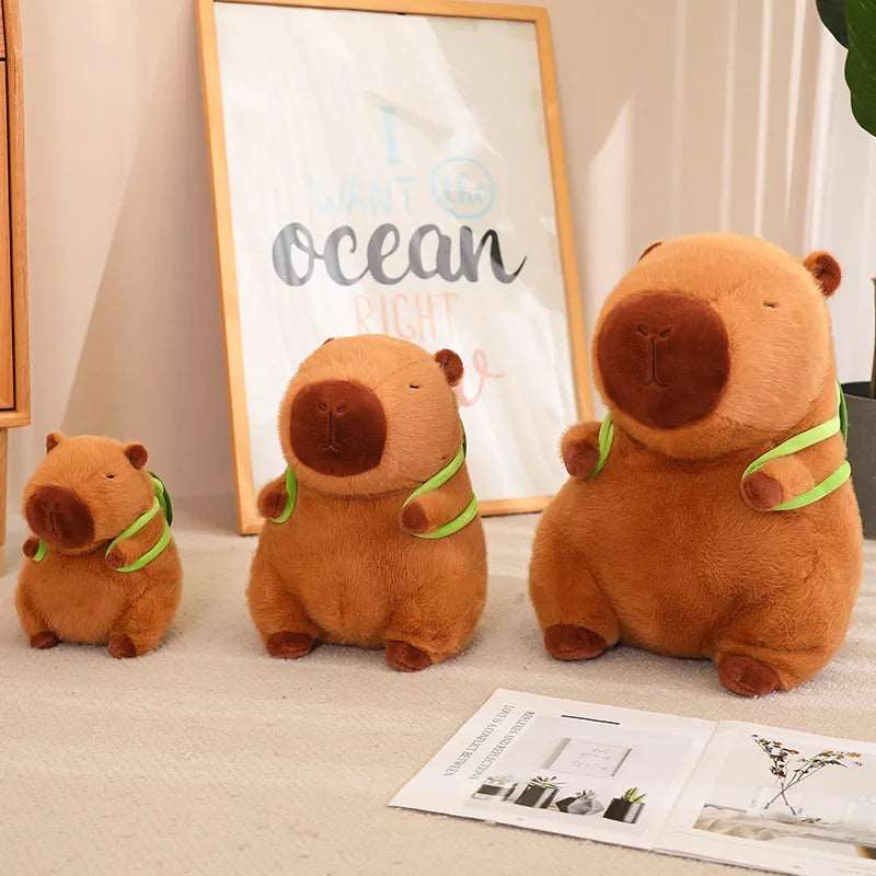 TurtleBuddy – Cute Capybara with Backpack