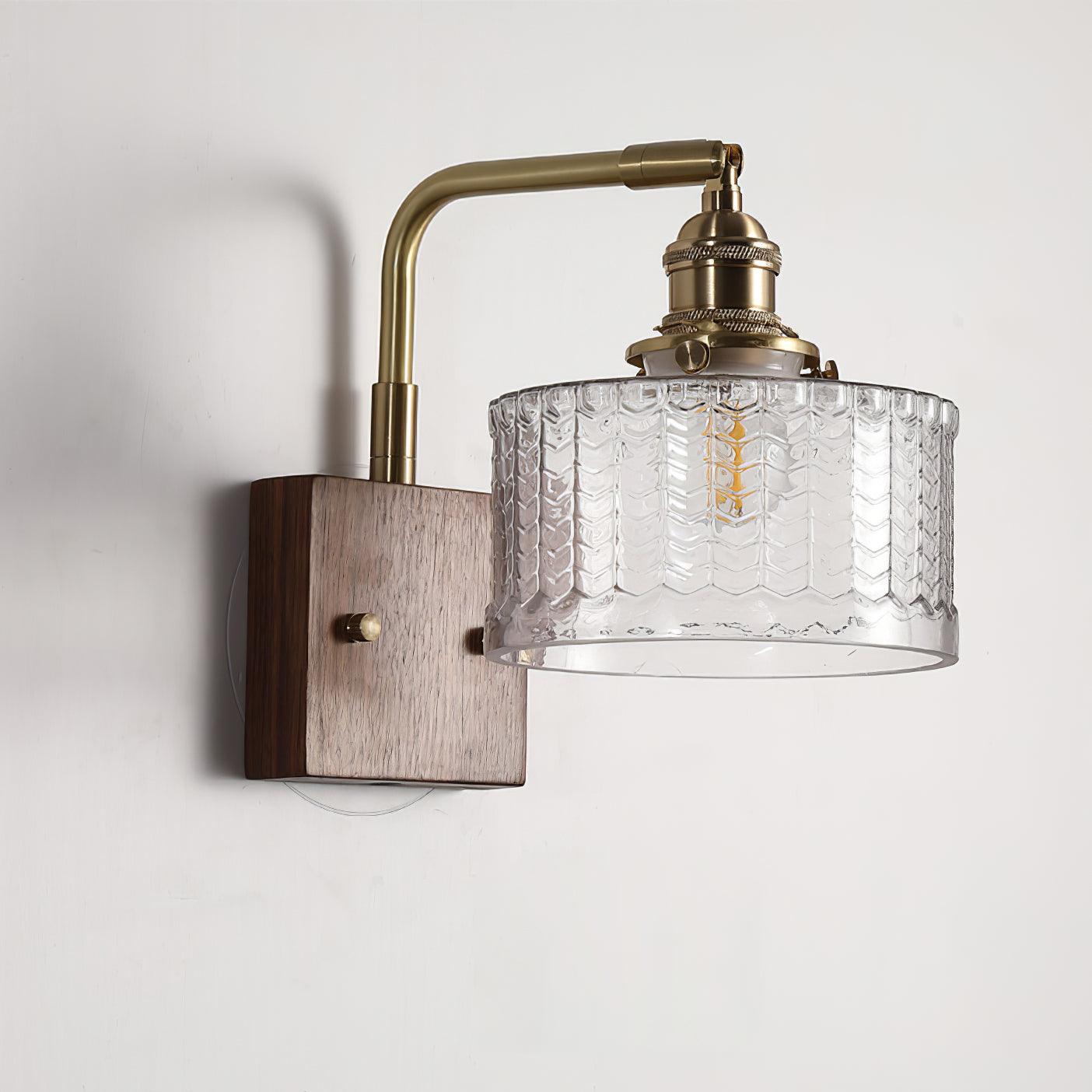 SerenLicht - Elegant Wall Lamp with Glass Scale