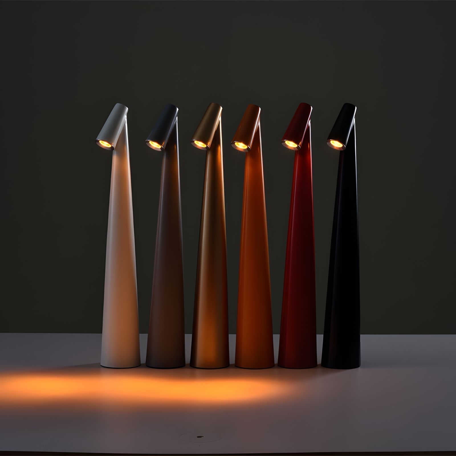 LunaSlim – Elegant Wireless Table Lamp with Adjustable Lighting