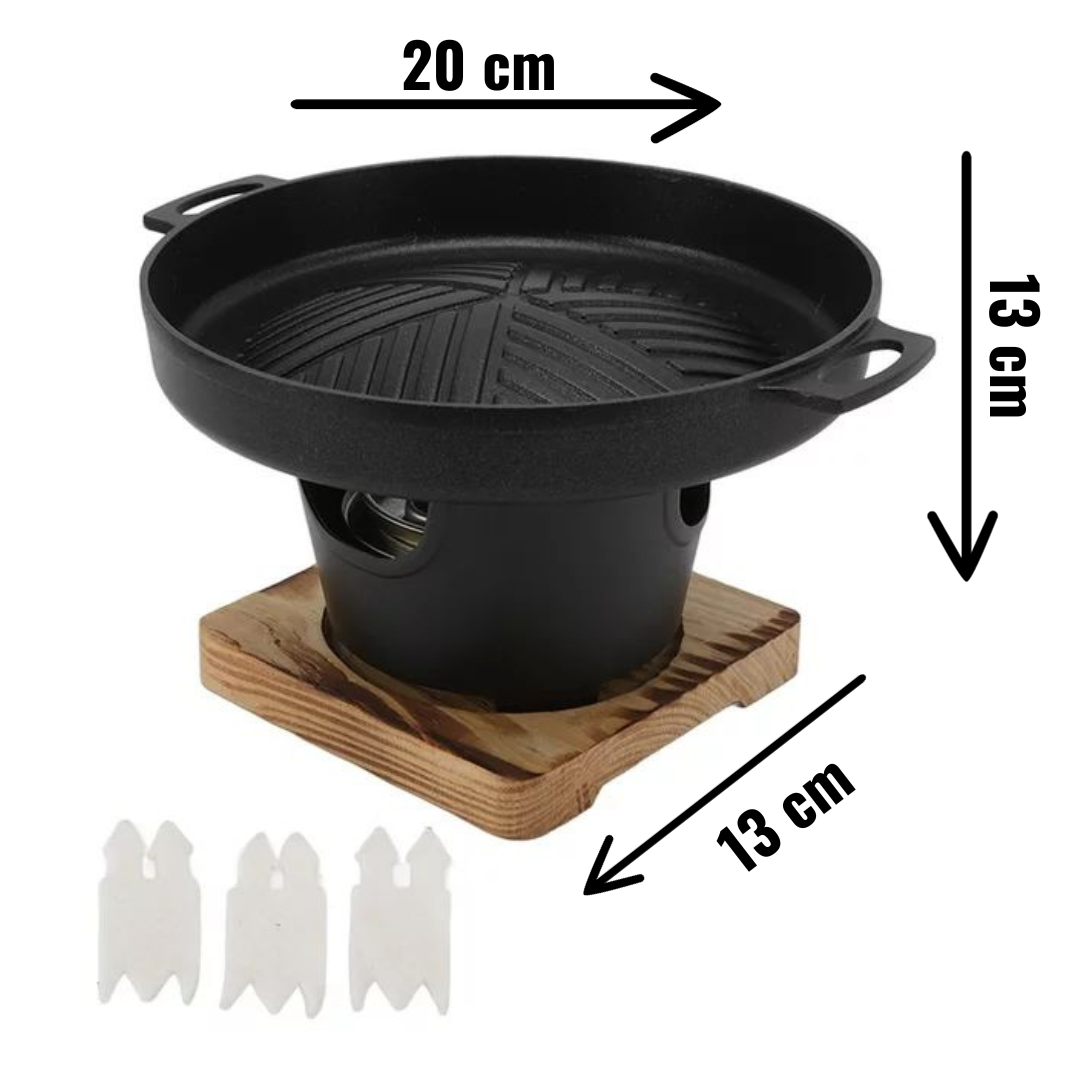 GrillMaster Pro - Stylish Portable BBQ for Outdoor Enjoyment
