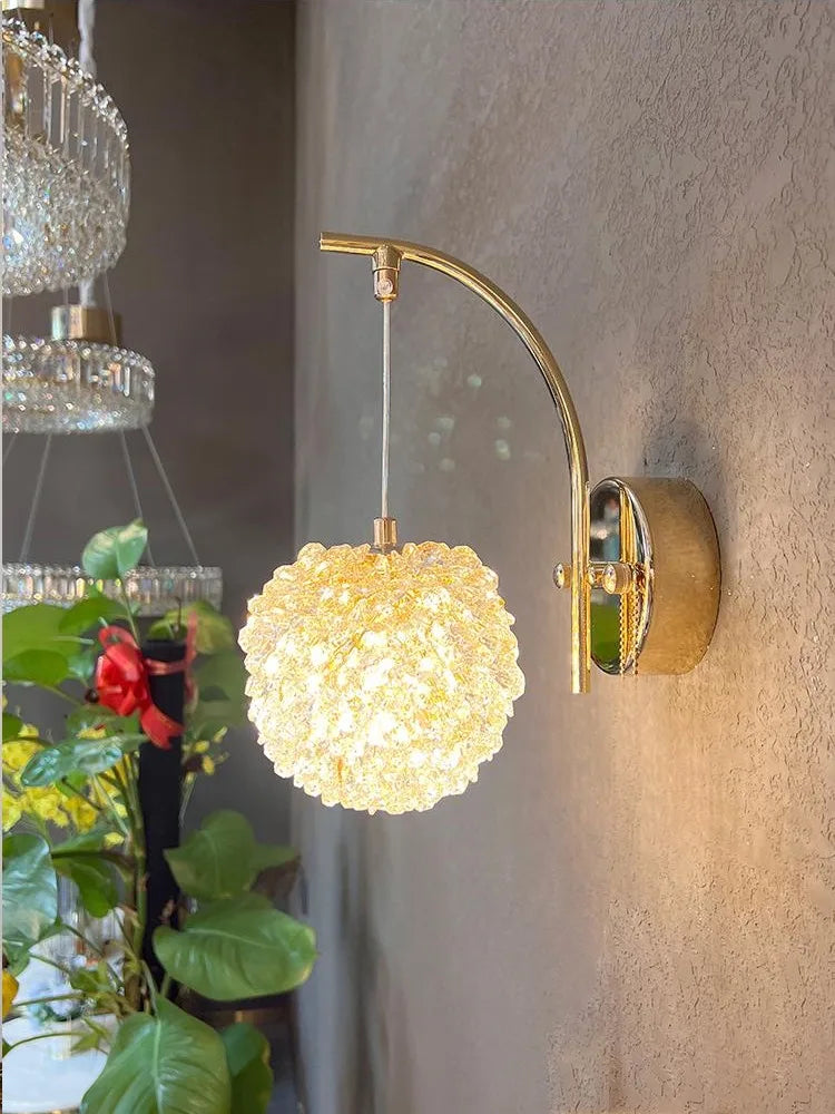 Luxe Crystal Wall Lamp - Refined Lighting for Your Interior