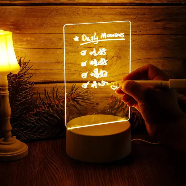 GlowPad – Magically Illuminated Notepad for Creatives