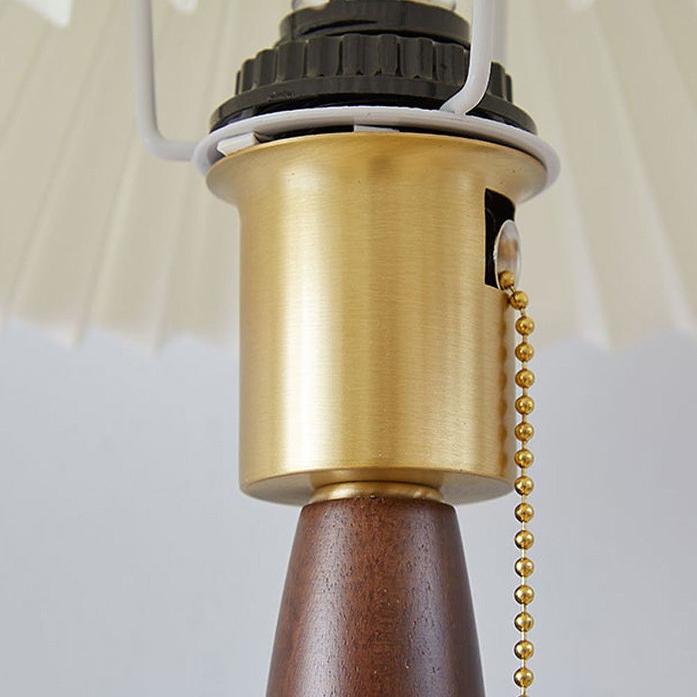 TimberGlow – Classic Wall Lamp in Walnut Wood