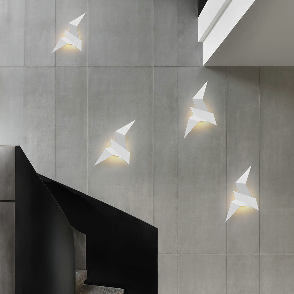 Fågelformad Design Vägglampa – För in Naturlig Elegans i Hemmet