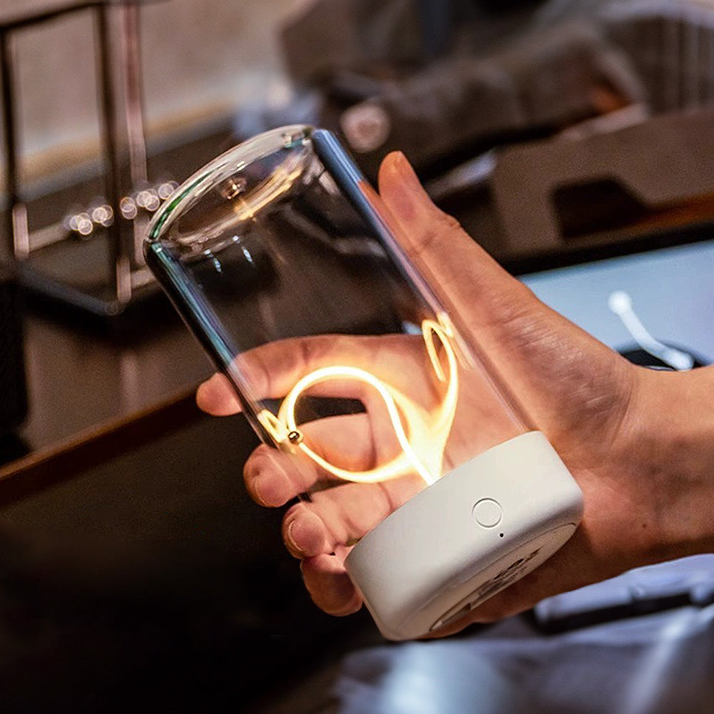 FlexiGlow Table Lamp - Modern Magnetic Wireless Table Lamp