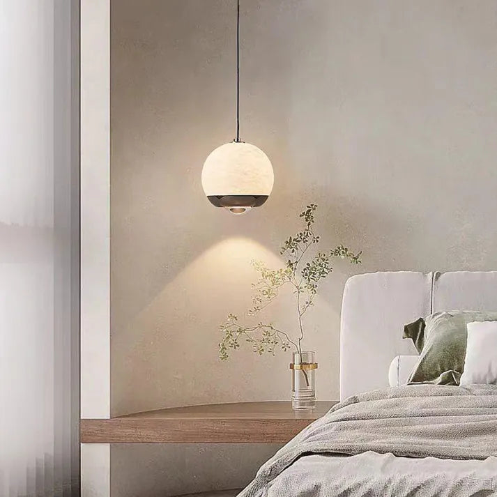 LumiereNordique Elegance Ceiling Lamp - Scandinavian Marble Pendant Lamp