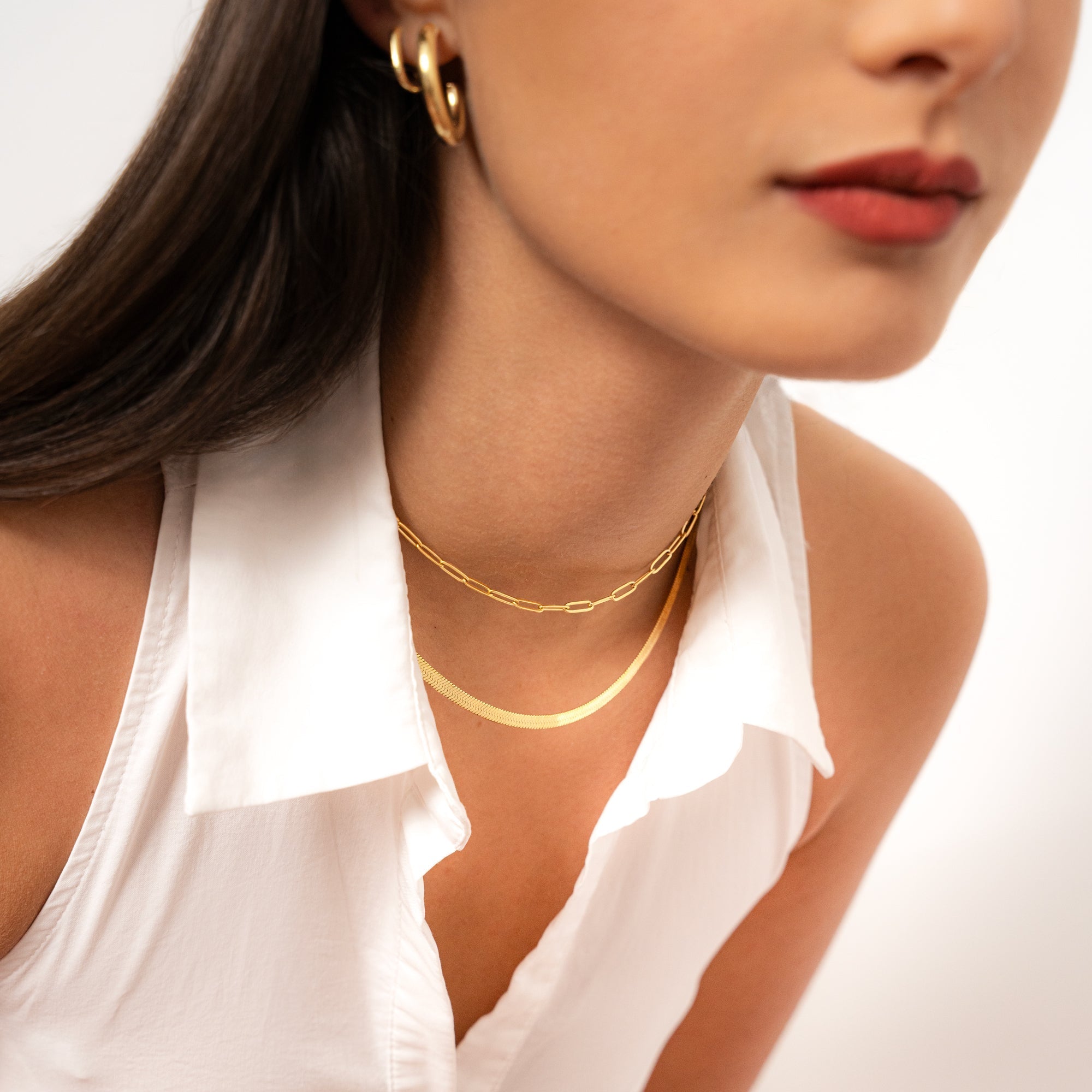 Elegant Flat Chain - Helena