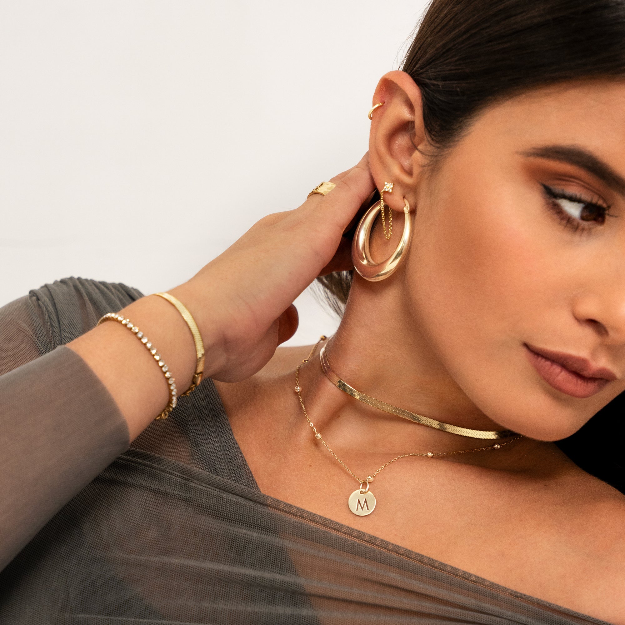 Elegant Flat Chain - Helena