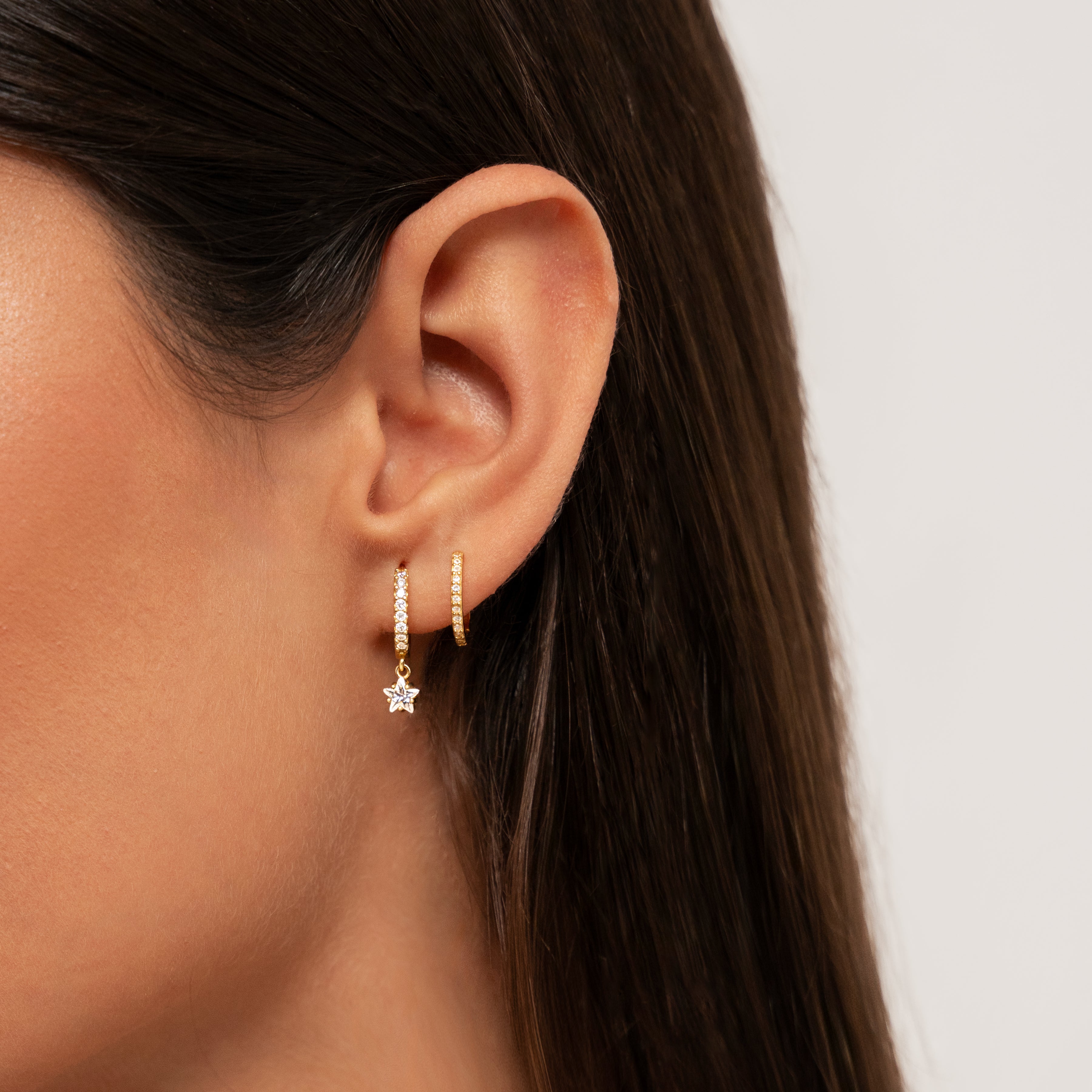 Elegant Hanging Star Earrings - Lyra