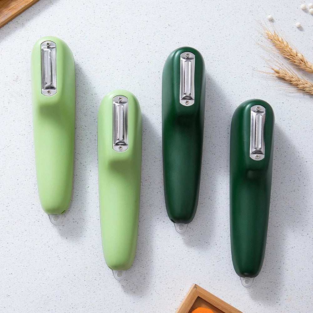 PeelMaster – Stainless Steel Vegetable Peeler with Container