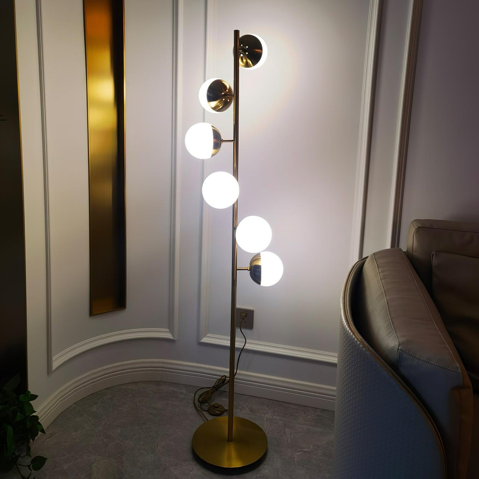 Doppler LED Floor Lamp - Retro Elegant LED Floor Lamp