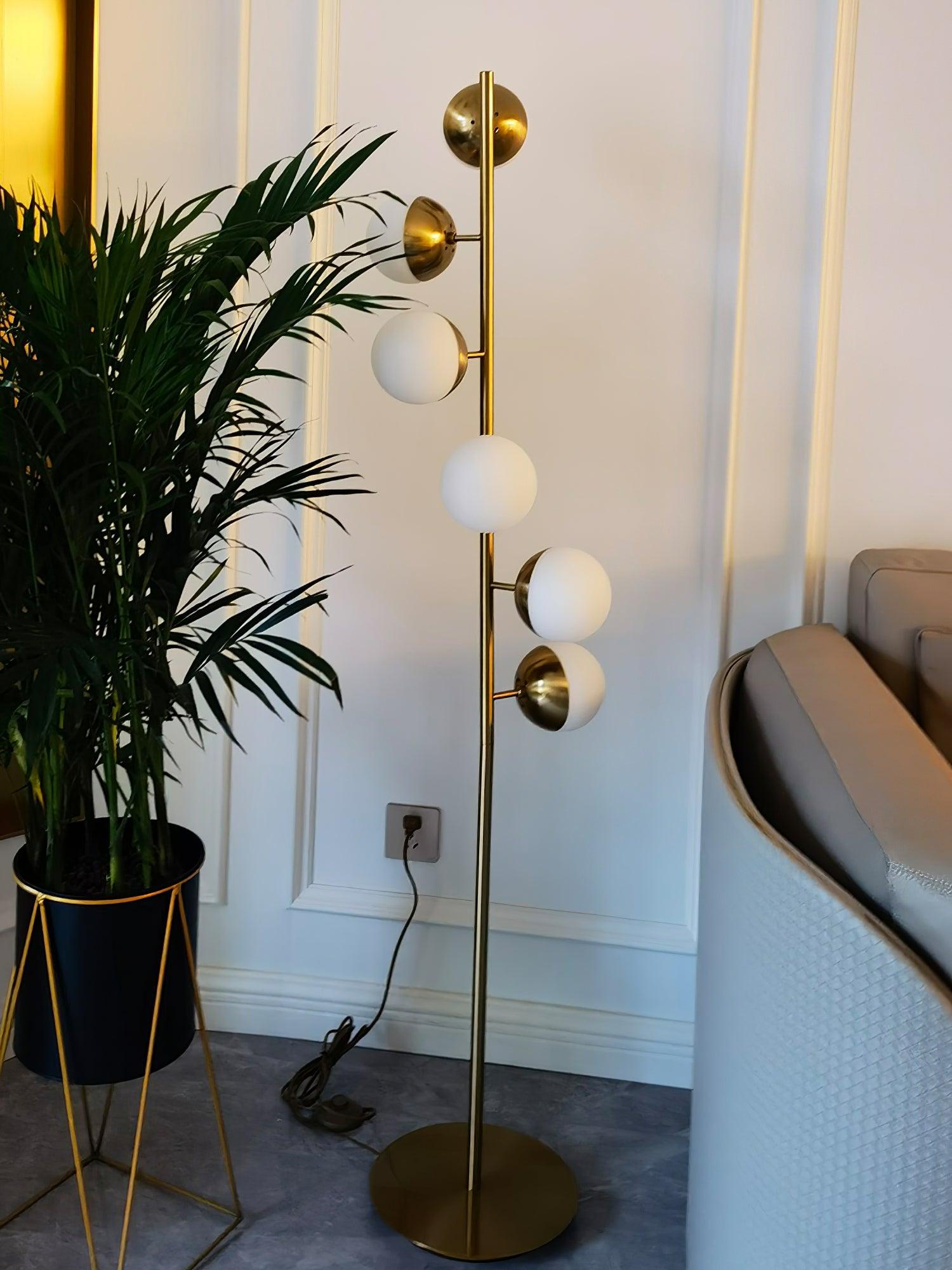Doppler LED Floor Lamp - Retro Elegant LED Floor Lamp