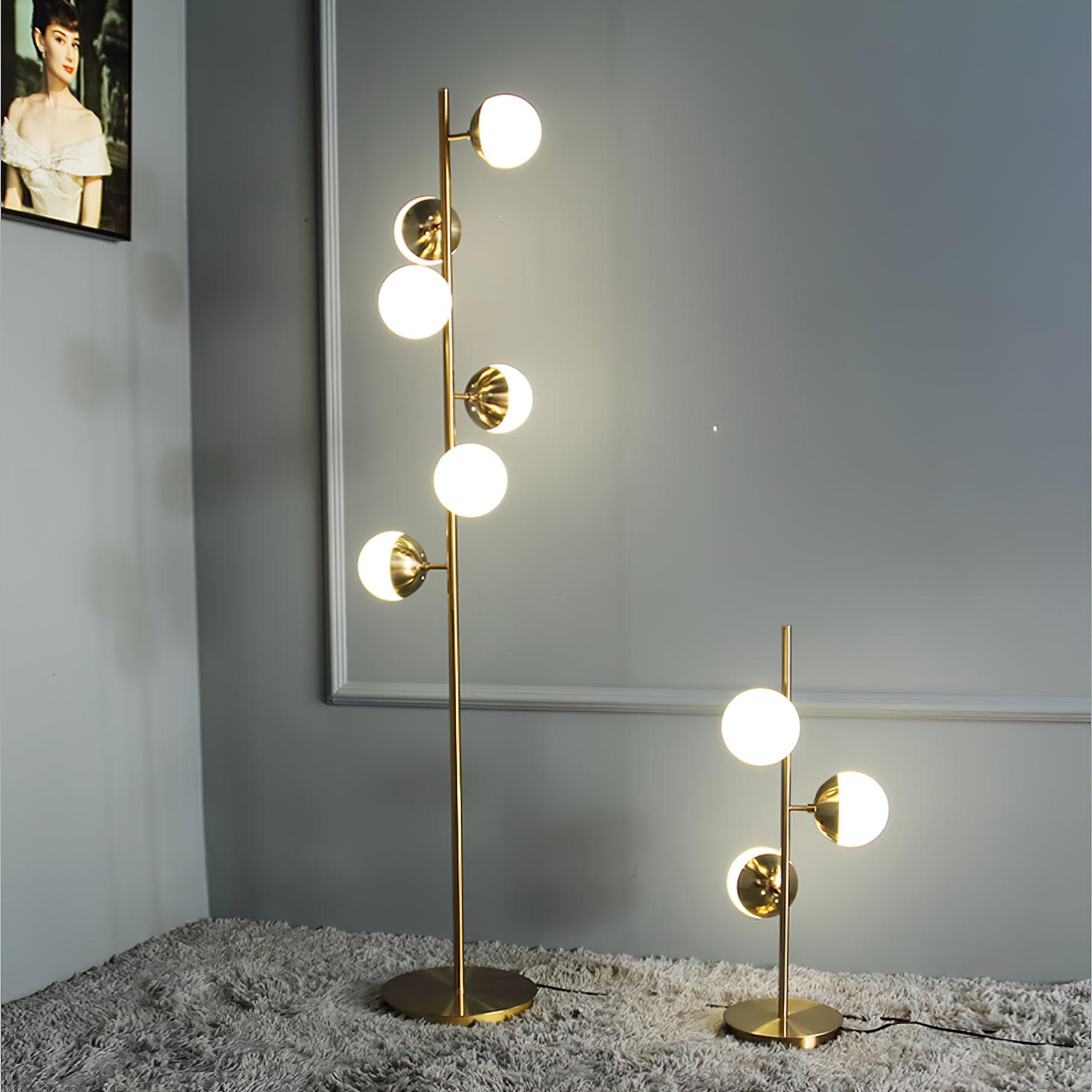 Doppler LED Floor Lamp - Retro Elegant LED Floor Lamp