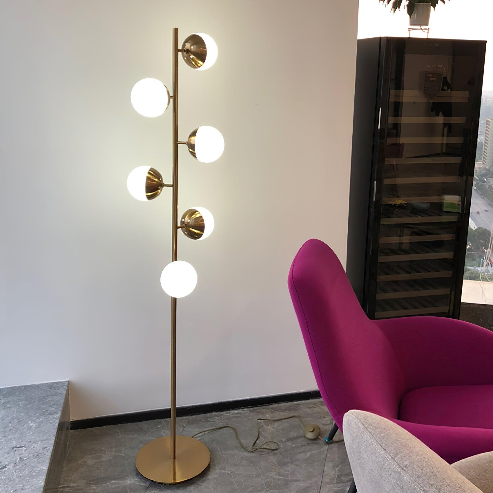 Doppler LED Floor Lamp - Retro Elegant LED Floor Lamp